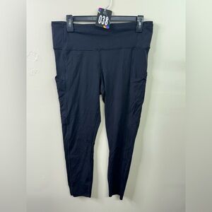 lululemon athletica Black High-Rise Leggings with Side Pockets